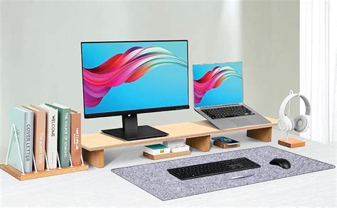 RMAX Large PU Felt Laptop Desk Mate, Extended Gaming Mouse, Keyboard ...
