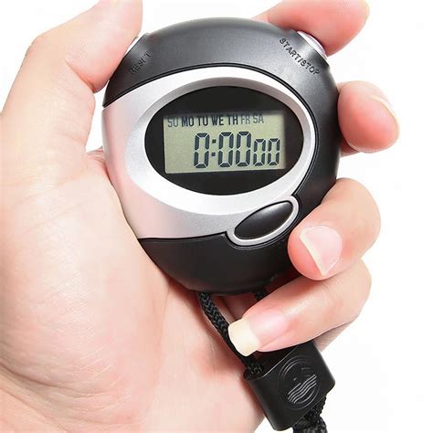 SMIC Racer Stopwatch Sport Timer Lap Split Digital Professional ...