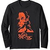 Womens Hanuman Hindu God Jai Shri Ram V-Neck T-Shirt | Ubuy India