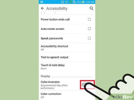 Image result for Invert Colors Android Tablet
