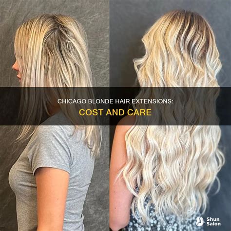 Chicago Blonde Hair Extensions: Cost And Care | ShunSalon