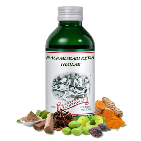 Nalpamaradi Kera Thailam - Kairali's Ayurvedic Oil for Skin Brightening ...