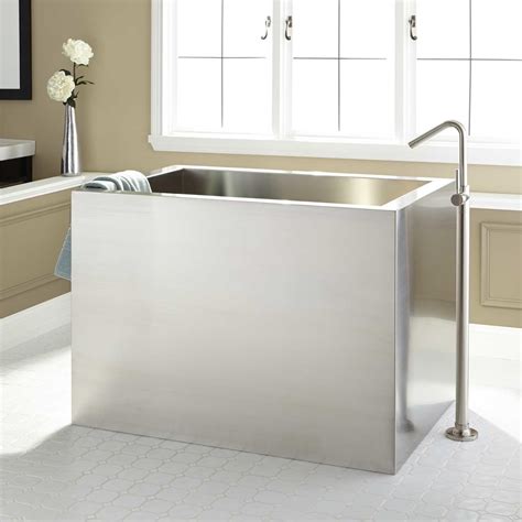 Japanese Style Soaker Tub With Heater And Filter — Randolph Indoor and ...