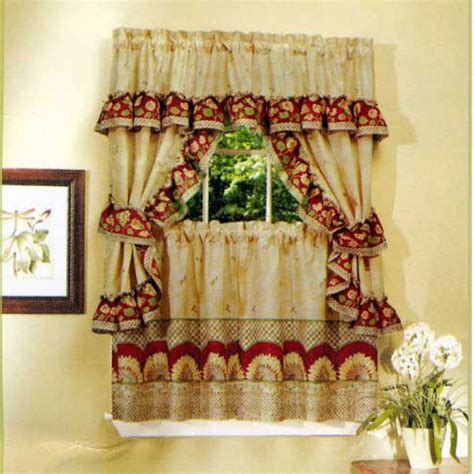 Country Kitchen Curtains 的图像结果