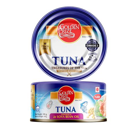 Tuna Fish | Canned Tuna | Tuna in Olive Oil | India - Golden Prize