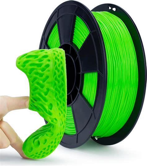 ZIRO 95A Flexible TPU Filament 1.75mm, 3D Printer Filament 1.75mm TPU ...