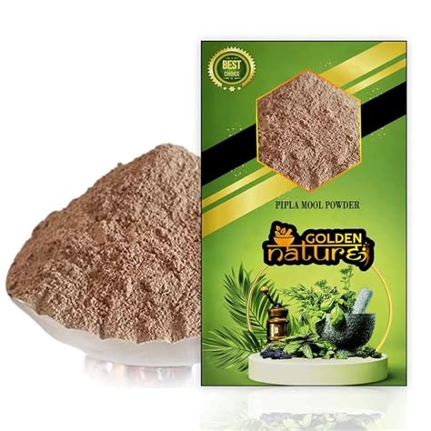 Buy GOLDEN NATURE Natural Pipla Mool Powder | Piplamool Dampa ...