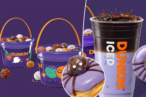 Dunkin’ debuts Halloween-inspired menu and Munchkin bucket, plus deals ...