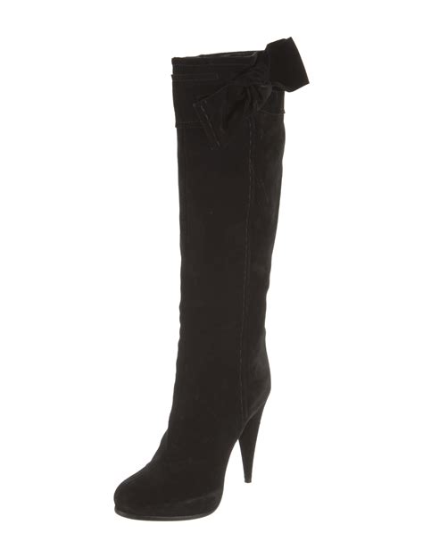 Christian Dior 2015 Lucite Ankle Boots - Black Boots, Shoes - CHR48612 ...