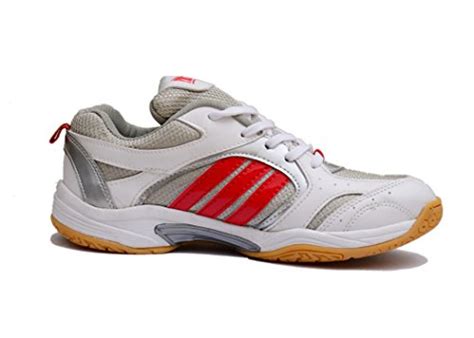 Buy Performer Indoor Men's White Firefly Badminton Shoes with Non ...