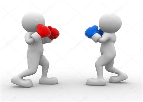 Boxing Match Cartoon 的图像结果