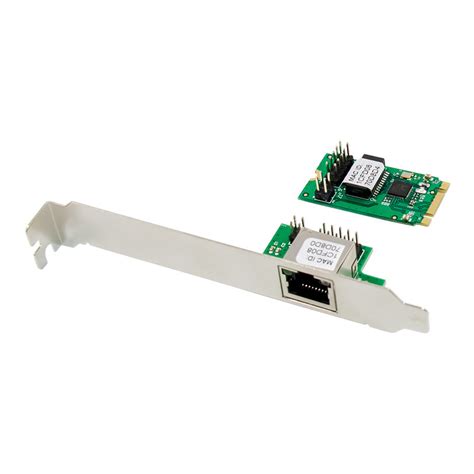 M.2 RTL8111F Adaptive Gigabit Single Port Ethernet Card GbE RJ45 Gigab ...