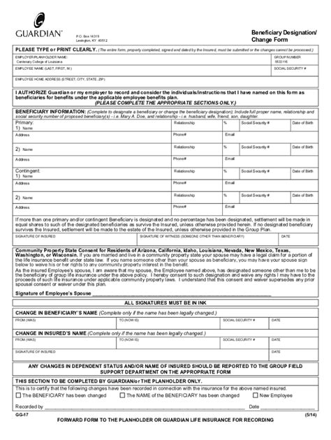 Fillable Online Guardian-Enrollment-Form.pdf Fax Email Print - pdfFiller