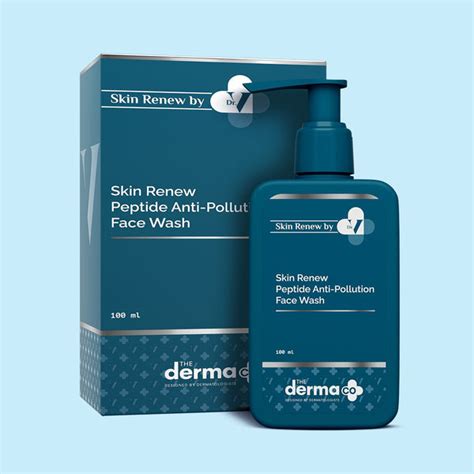 Skin Renew Peptide Anti-Pollution Face Wash with Peptides & Niacinamide ...