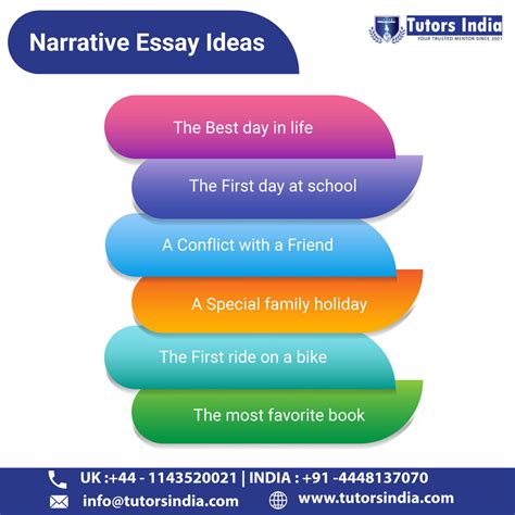 Narrative Essay Topics