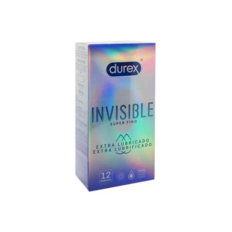 Durex Invisible Extra Thin Condom 12 pack