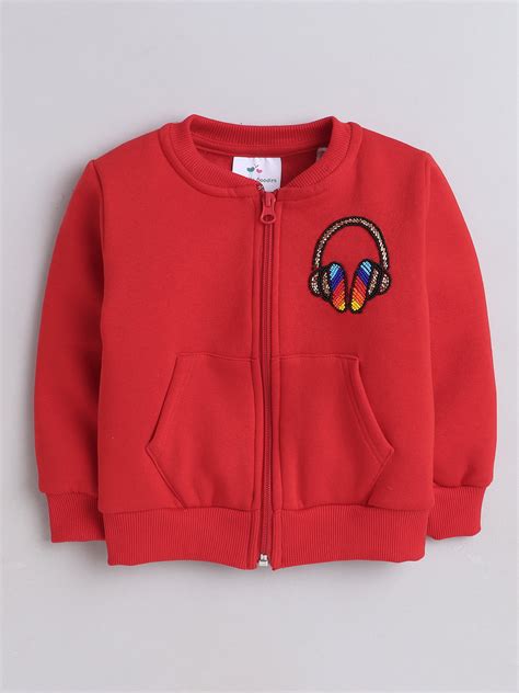 Knitting Doodles Kids' Jogger Set with Warm Fleece and Headphones Bead ...