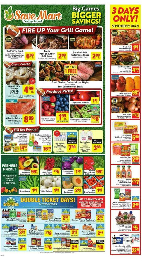 Save Mart from September 17