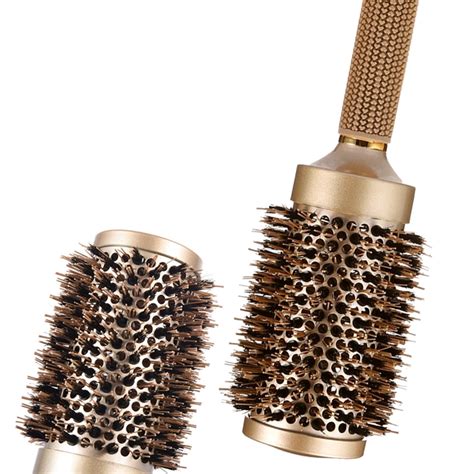 Buy Nano Thermal Ceramic & Ionic Round Barrel Hair Brush Large Round ...