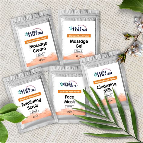 Avira Essential Diamond Facial Kit For Women & Men, Whitening ...