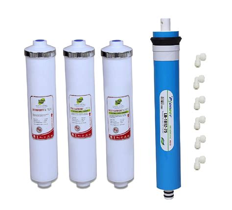 Hi-Tech Water Filter RO Purifier Complete Service KIT 75 GPD Pioneer ...