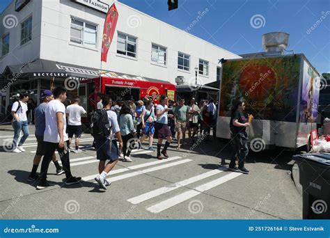 Crowd at the the 50th Annual University District Street Fair Editorial ...