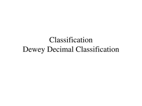 Decimal Classification 的图像结果