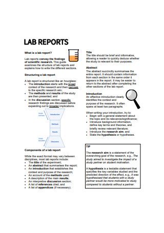 Engineering Lab Report Examples 的图像结果