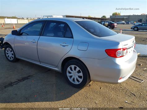 Price & History 2011 Toyota Corolla Le 1.8l I-4 Dohc, Vvt, 132hp vin: 2T1BU4EE9BC672608 ...