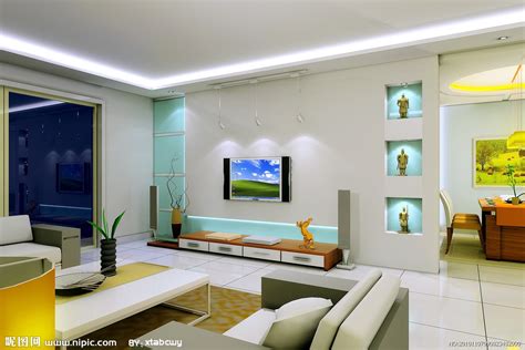 电视墙设计图__室内设计_环境设计_设计图库_昵图网nipic.com
