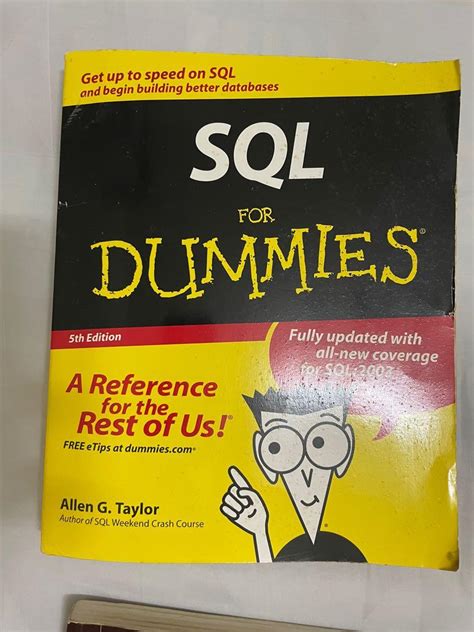 Image result for SQL Explained For Dummies
