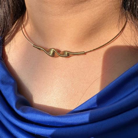 Luxe Wired 18K Choker | Anti-Tarnish Rose Gold | LAVENDER OFFICIAL ...