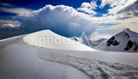 雪山 - No: 28315614｜写真素材なら「写真AC」無料（フリー）ダウンロードOK