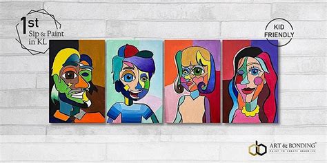 Sunday Sip & Paint : Paint Your Family Members by Pablo Picasso, Art ...