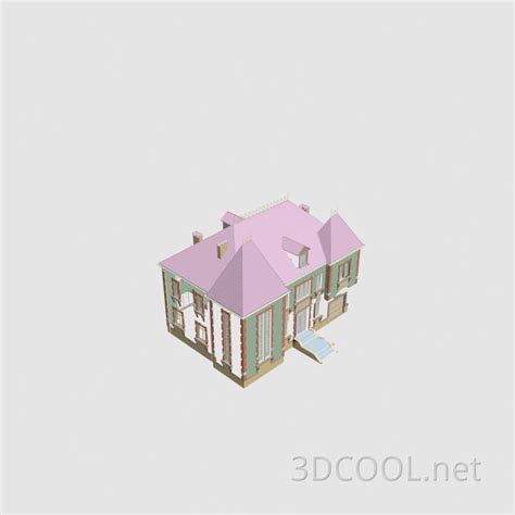 房子 3D模型 免费下载 - 3DCOOL 3D酷站