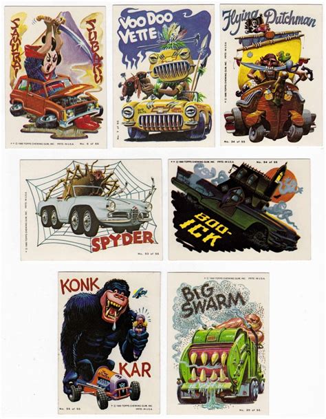 Image result for Whacking Cartoon Hot Rod Cards