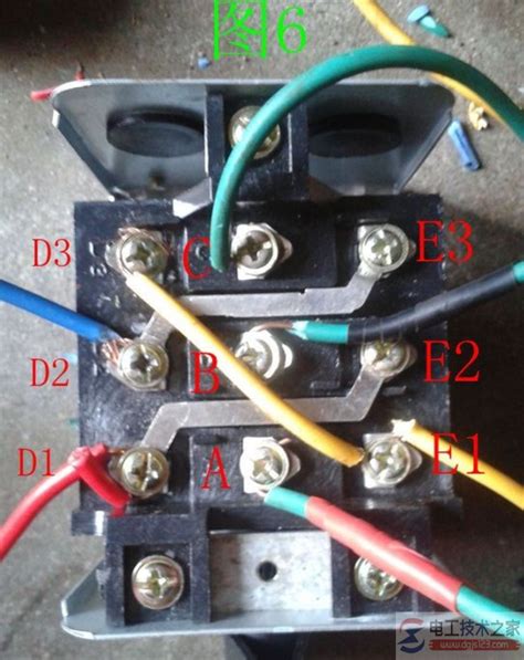 220v单相电机正反转的接线方法图解_电动机接线