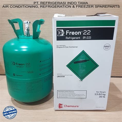 Jual Chemours R22 13.6 kg CHINA - Refrigerant R22 / R 22 | Shopee Indonesia