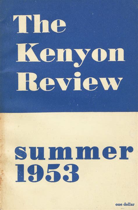 Resources of the World - The Kenyon Review