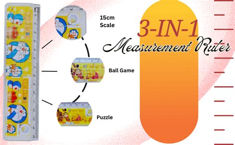 IncyWincy Intelligent Ruler Scale for Kids (6 Pcs - 15cm), Birthday ...