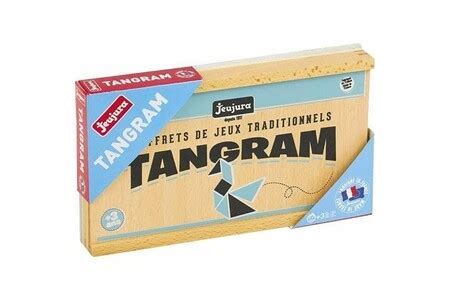 Jeu de stratégie Jeujura Jeu de tangram en bois - Coffret en bois | Darty