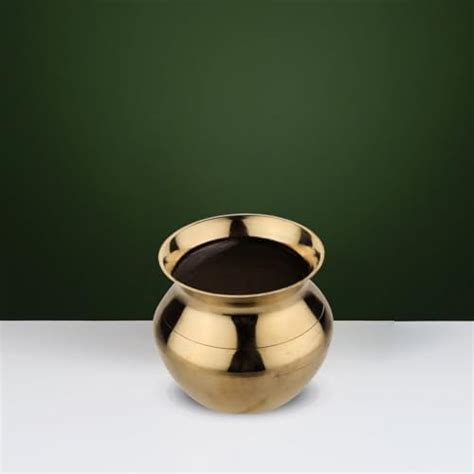 DOKCHAN Indian Pure Brass Golden Color lota for use Pooja, Home, Temple ...