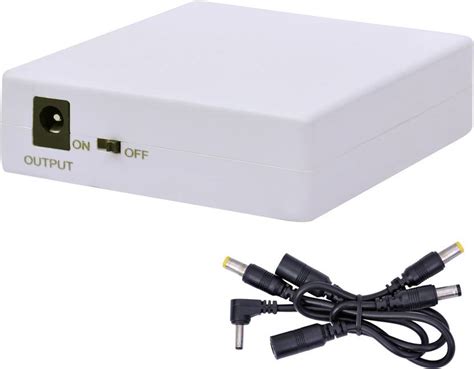 MAREECHI 12v DC MiniUPS Power Backup for All Fiber broadband routers ...