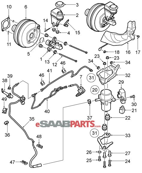 [12822387] SAAB Vacuum Pump (B284) - Saab Parts from eSaabParts.com