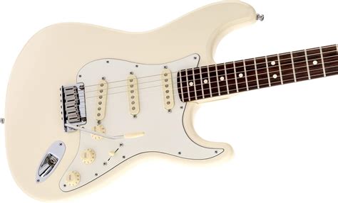 Buy Fender Jeff Beck Stratocaster Olympic White Bundle with Premium ...