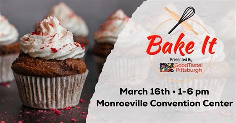 BAKE IT! 2025, Monroeville Convention Center, 16 March 2025 | AllEvents