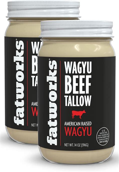 Amazon.com : Brandt Beef Tallow - 64oz Tub - 100% Pure Beef Tallow for ...
