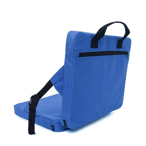 Portable Folding Seat Chair Cushion Back Support for Camping Sports ...