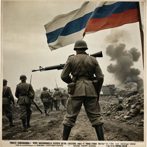 WW3 Propaganda Poster Depicting Russian Otm | Stable Diffusion Online
