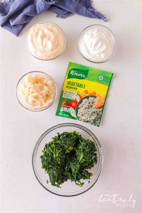 Knorr Spinach Dip Recipe - My Heavenly Recipes